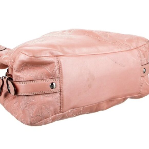 Coach Maddison Maggie bag pink white flowers - Picture 2 of 12